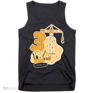 3rd Birthday Construction Tank Top
