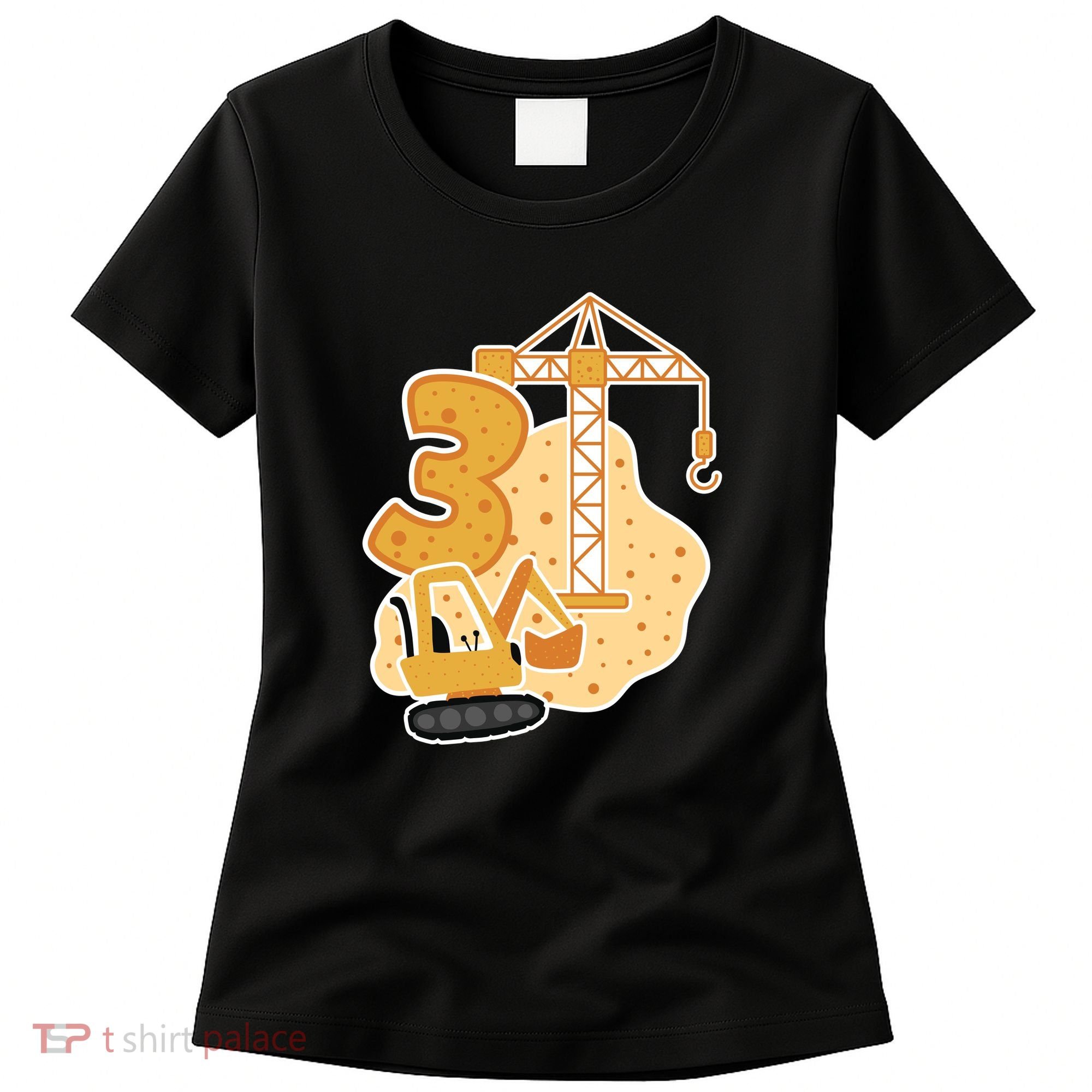 3rd Birthday Construction Women's T-Shirt