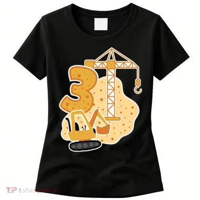 3rd Birthday Construction Women's T-Shirt