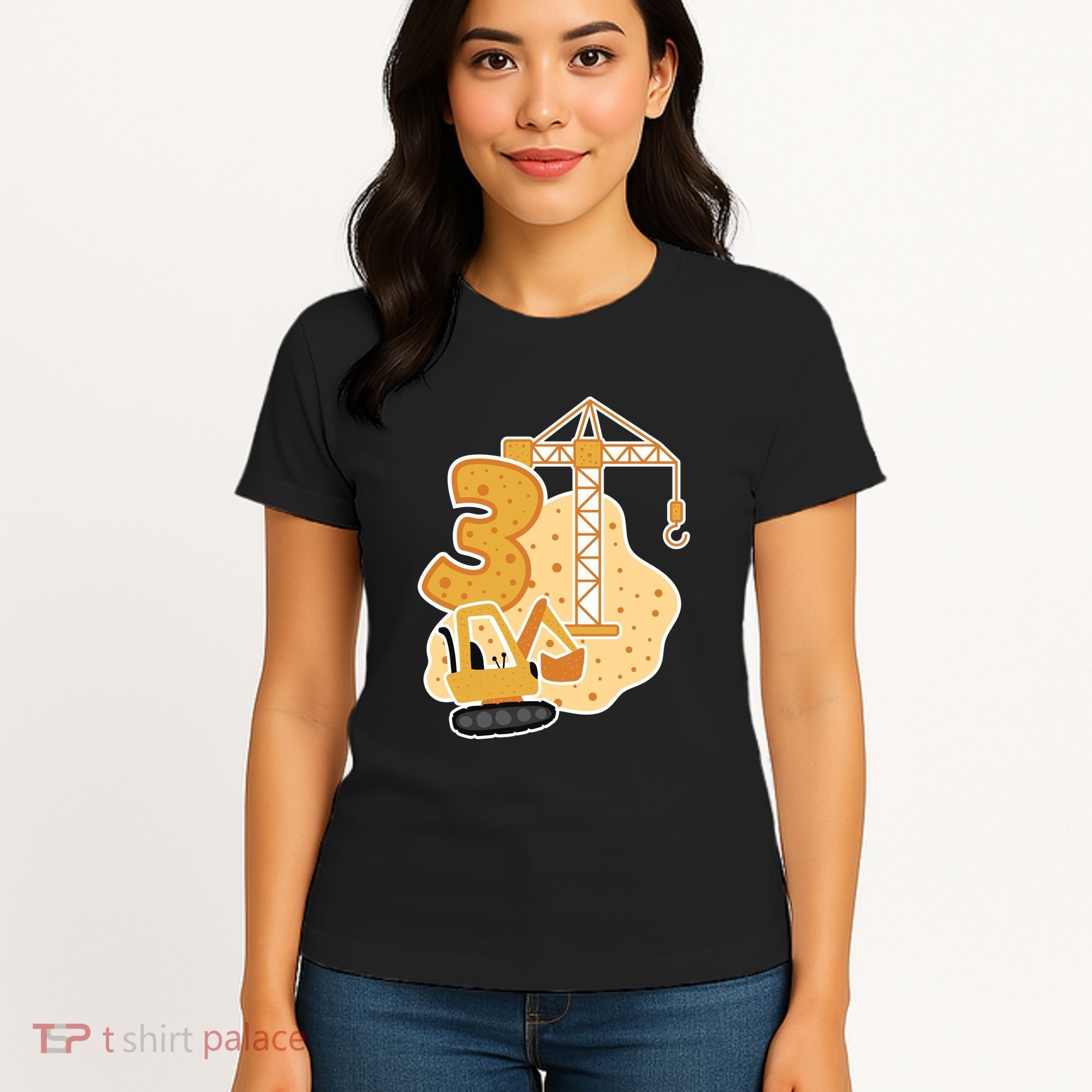 3rd Birthday Construction Women's T-Shirt