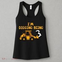 3rd Birthday I'm Digging Being Three Women's Tank Top thumb 3