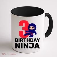 3rd Birthday Ninja  Coffee Mug thumb 1
