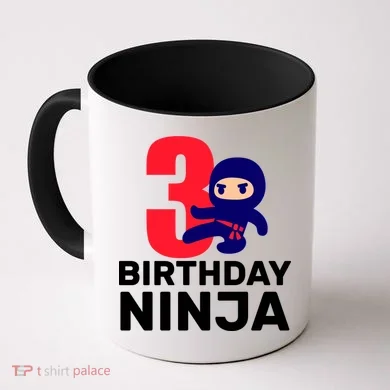 3rd Birthday Ninja  Coffee Mug
