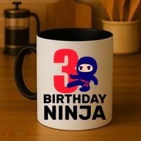 3rd Birthday Ninja  Coffee Mug thumb 4