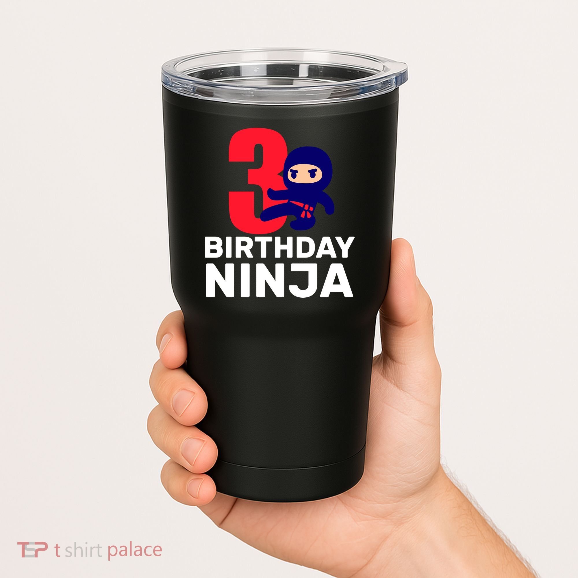 3rd Birthday Ninja  Tumbler