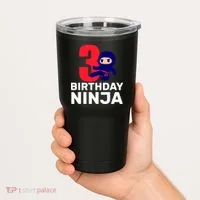 3rd Birthday Ninja  Tumbler thumb 2