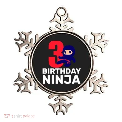 3rd Birthday Ninja  Ornament