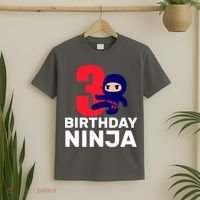 3rd Birthday Ninja  T-Shirt thumb 2