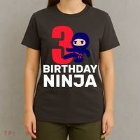 3rd Birthday Ninja  T-Shirt thumb 4