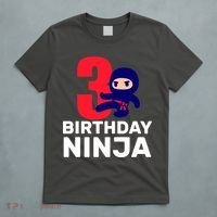 3rd Birthday Ninja  T-Shirt thumb 5