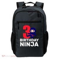 3rd Birthday Ninja  Backpack thumb 0