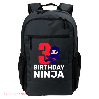 3rd Birthday Ninja  Backpack