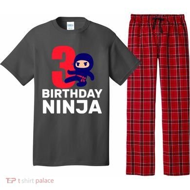3rd Birthday Ninja  Pajama Set
