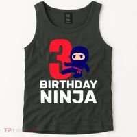 3rd Birthday Ninja  Tank Top thumb 2