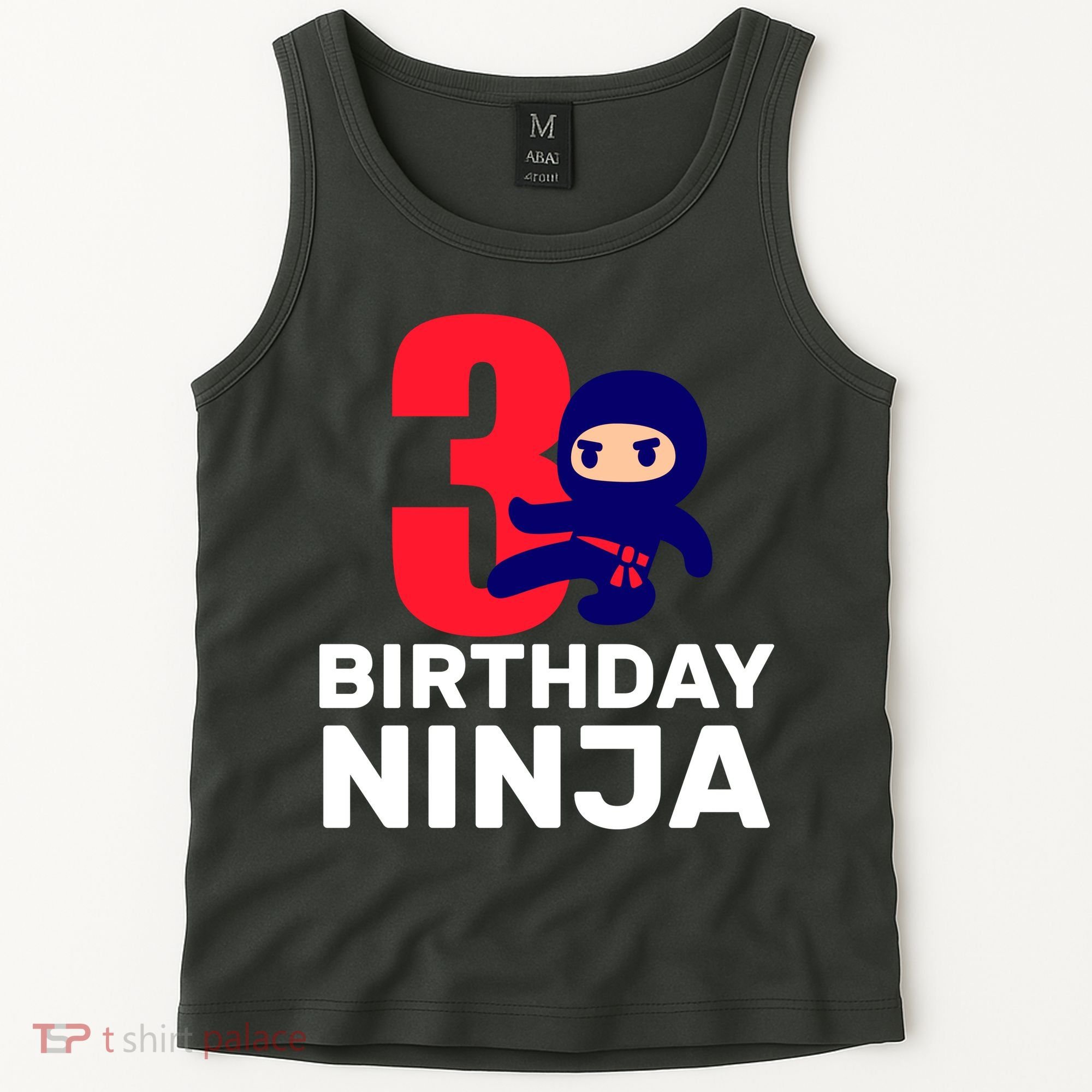 3rd Birthday Ninja  Tank Top