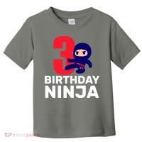 3rd Birthday Ninja  Toddler T-Shirt thumb 0