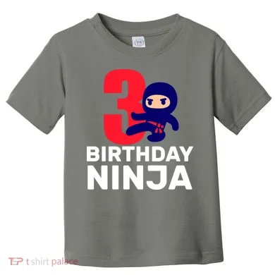 3rd Birthday Ninja  Toddler T-Shirt