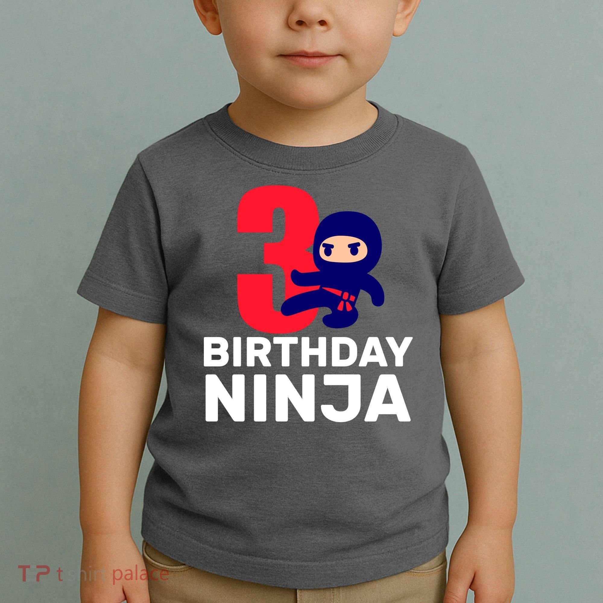 3rd Birthday Ninja  Toddler T-Shirt