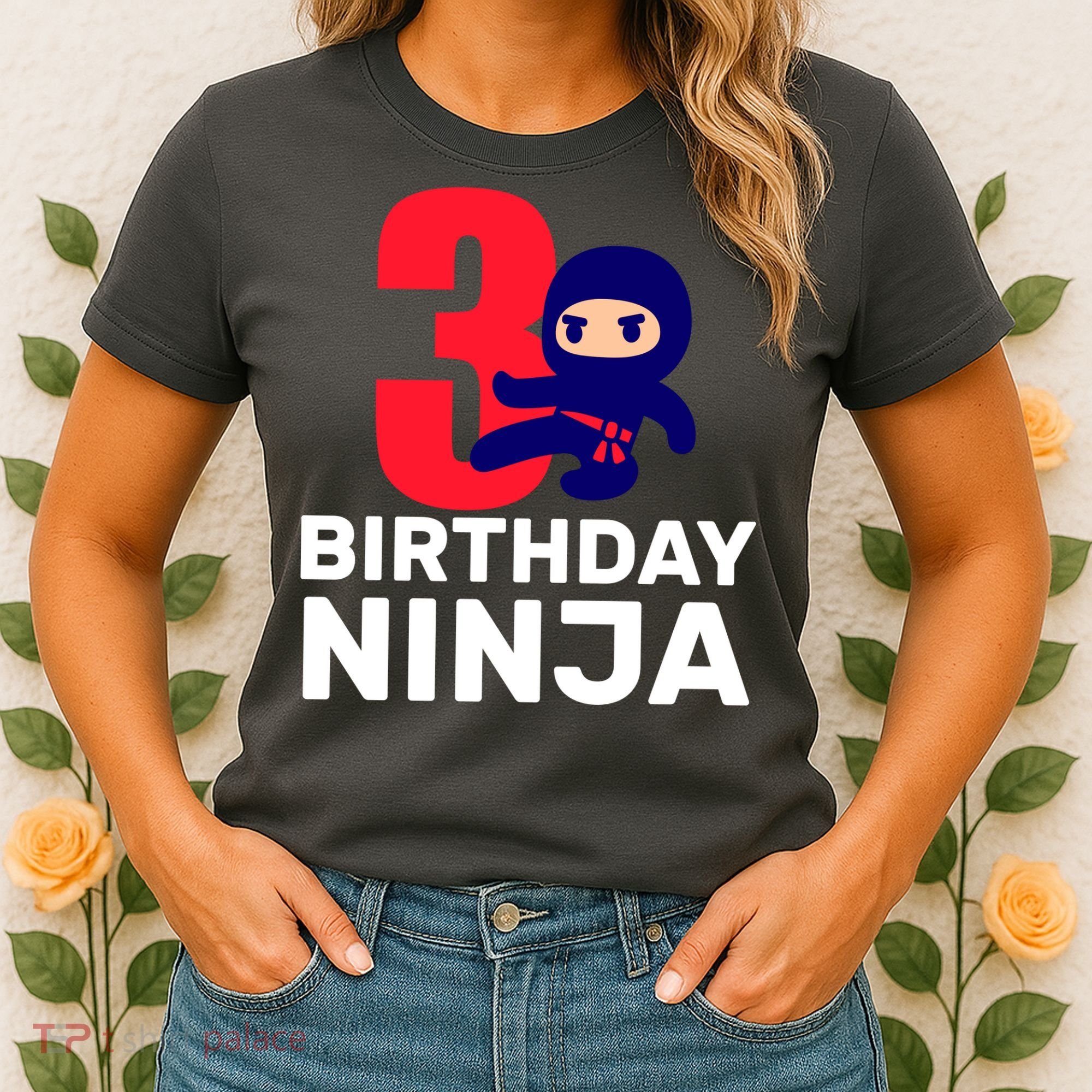 3rd Birthday Ninja  Women's T-Shirt