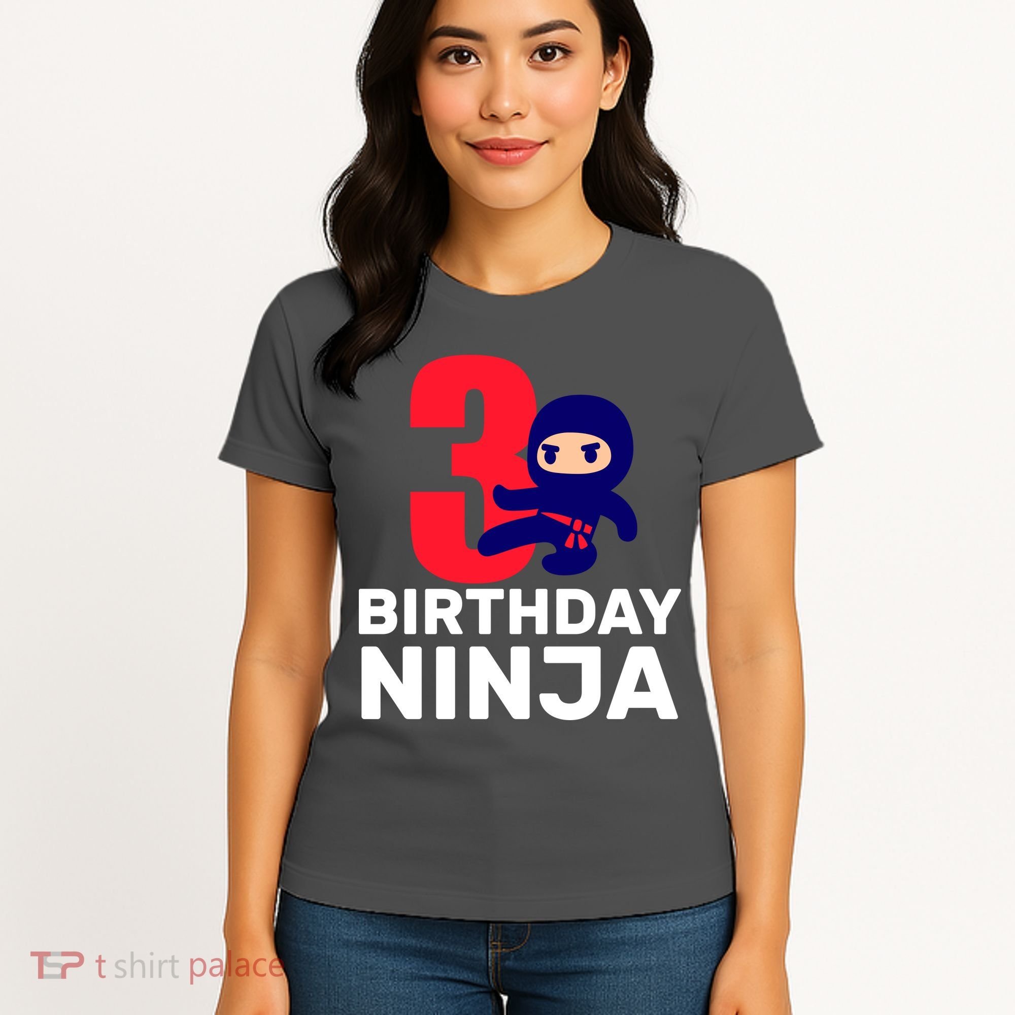 3rd Birthday Ninja  Women's T-Shirt