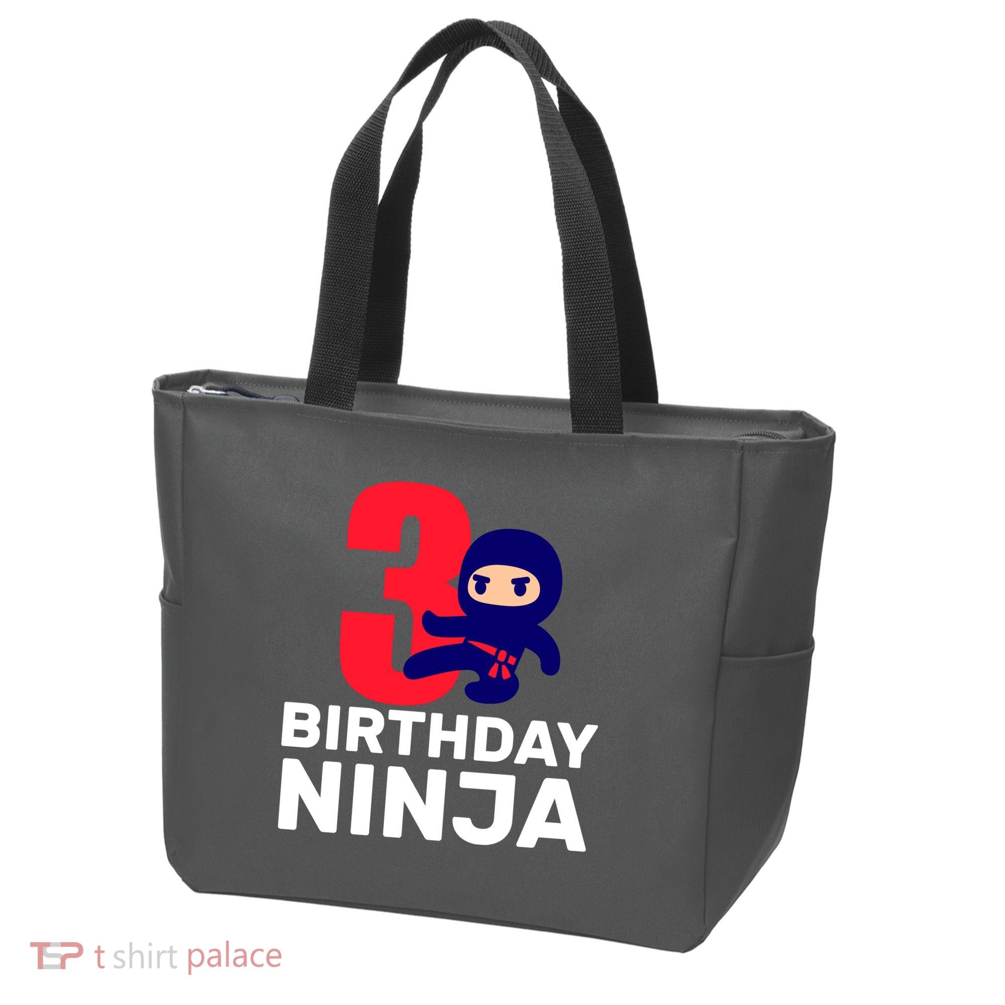 3rd Birthday Ninja  Tote Bag