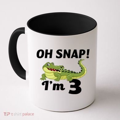 3rd Birthday Oh Snap Im 3 Coffee Mug