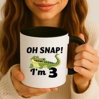 3rd Birthday Oh Snap Im 3 Coffee Mug thumb 3