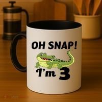 3rd Birthday Oh Snap Im 3 Coffee Mug thumb 4