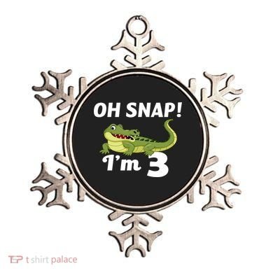 3rd Birthday Oh Snap Im 3 Ornament