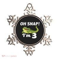 3rd Birthday Oh Snap Im 3 Ornament thumb 0