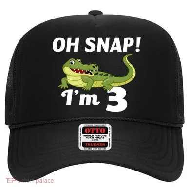 3rd Birthday Oh Snap Im 3 Hat