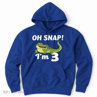 3rd Birthday Oh Snap Im 3 Hoodie