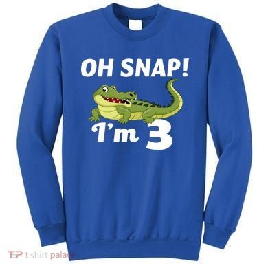 3rd Birthday Oh Snap Im 3 Sweatshirt