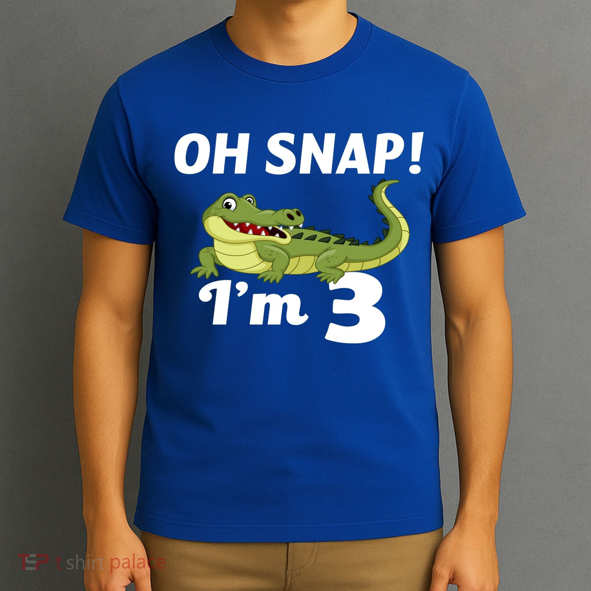 3rd Birthday Oh Snap Im 3 T-Shirt