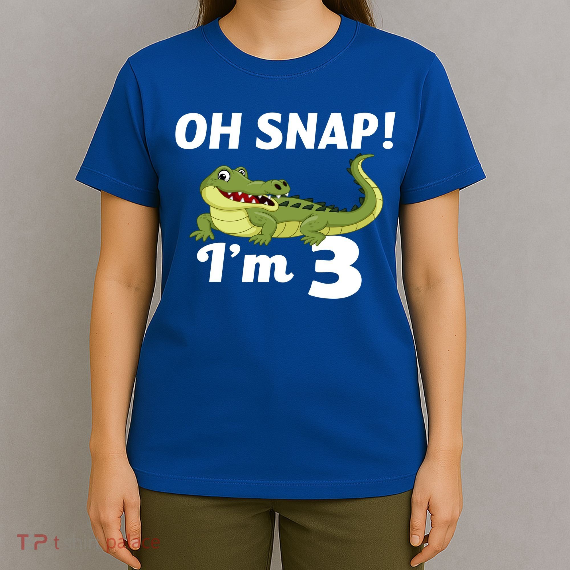 3rd Birthday Oh Snap Im 3 T-Shirt