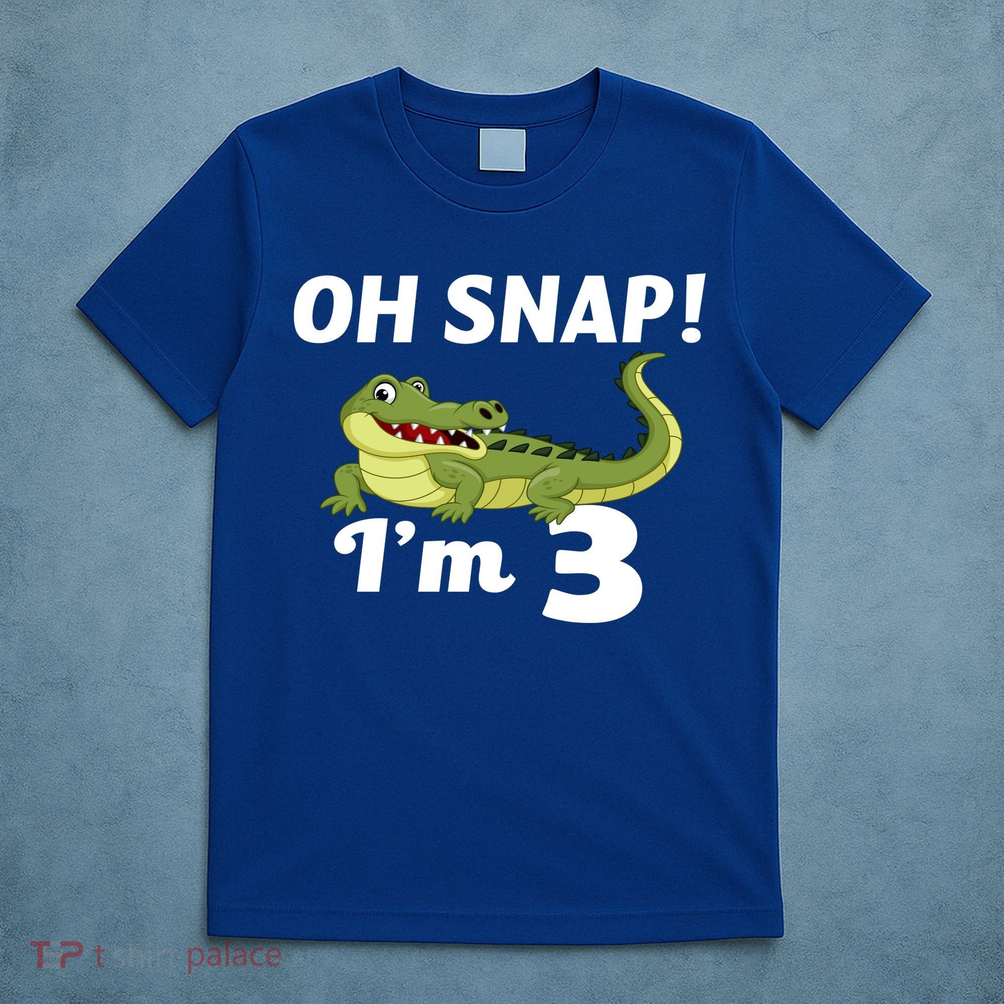 3rd Birthday Oh Snap Im 3 T-Shirt