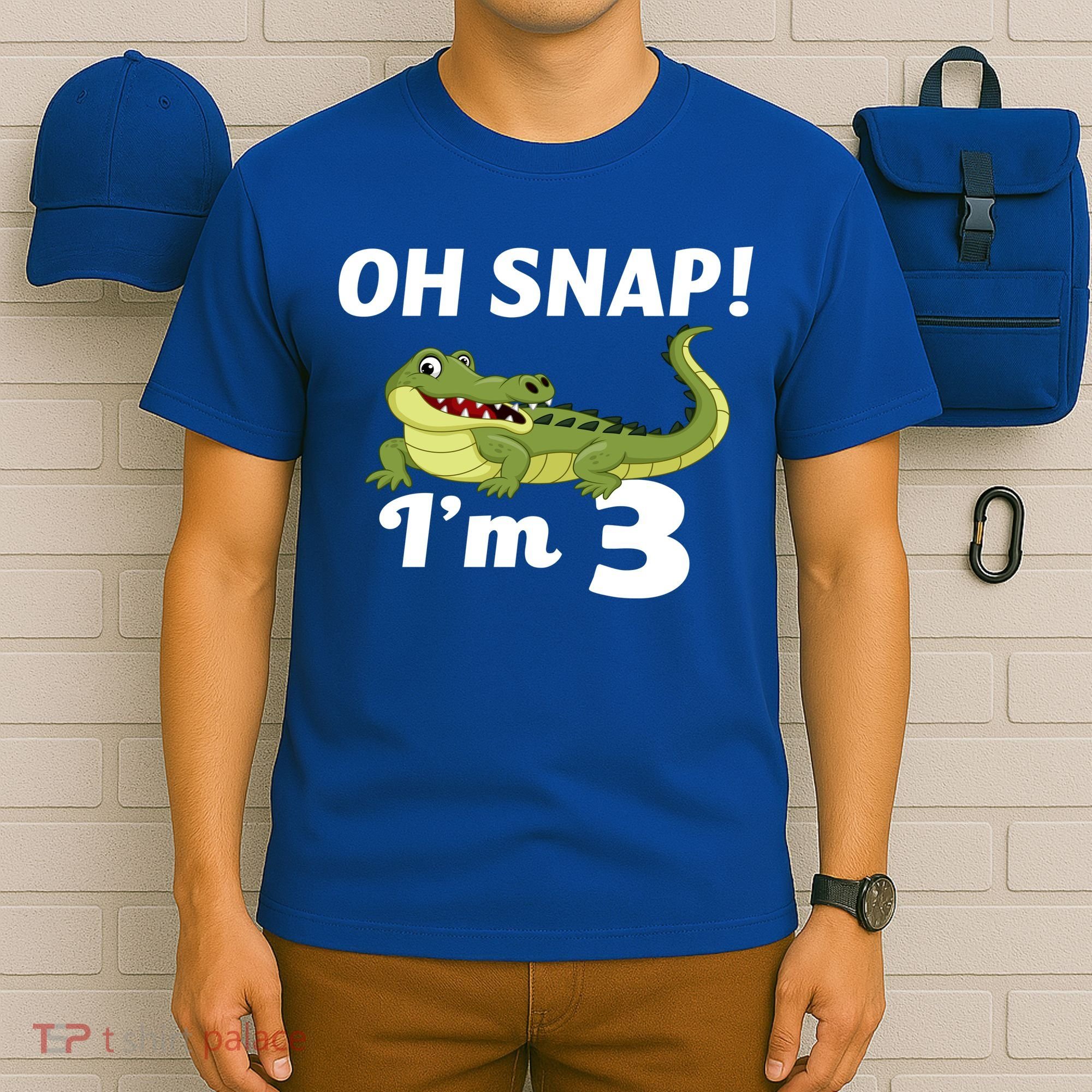 3rd Birthday Oh Snap Im 3 T-Shirt