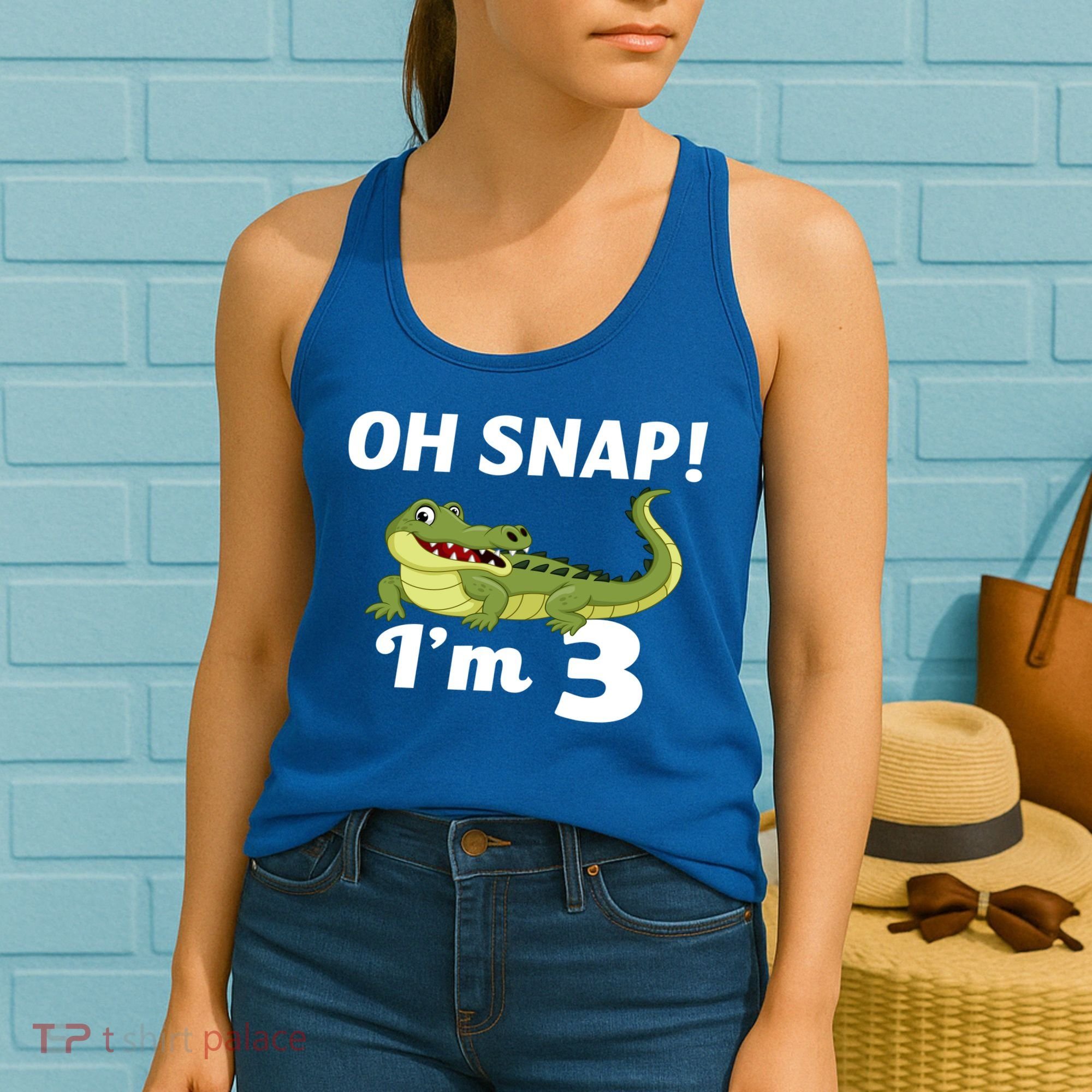 3rd Birthday Oh Snap Im 3 Women's Tank Top