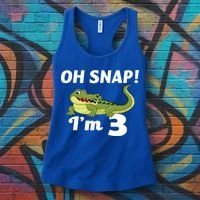 3rd Birthday Oh Snap Im 3 Women's Tank Top thumb 3