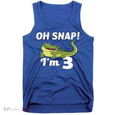 3rd Birthday Oh Snap Im 3 Tank Top