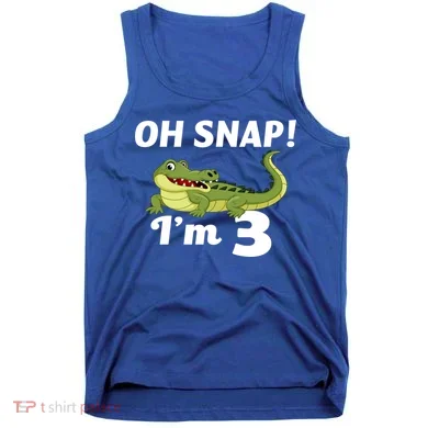 3rd Birthday Oh Snap Im 3 Tank Top