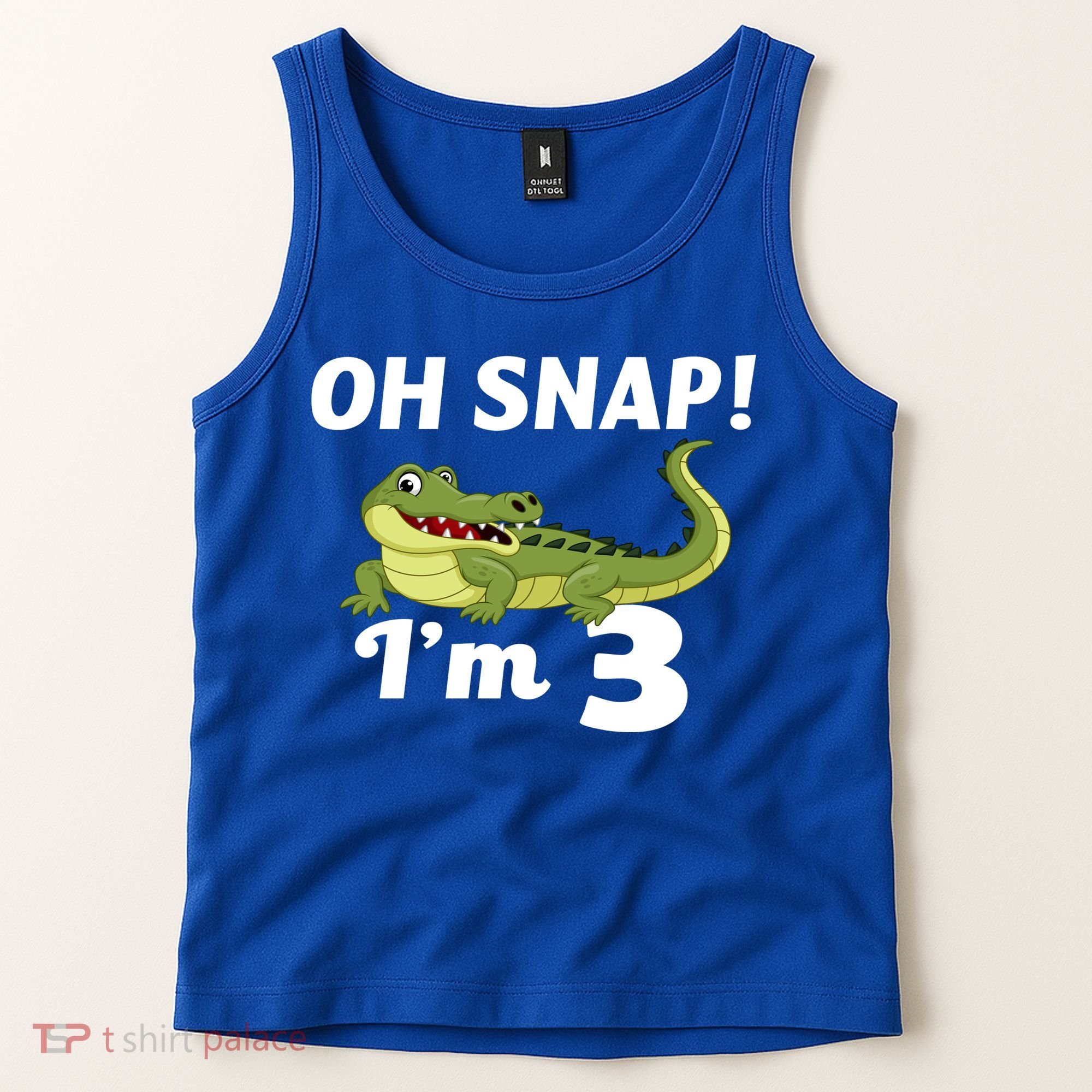 3rd Birthday Oh Snap Im 3 Tank Top