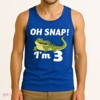 3rd Birthday Oh Snap Im 3 Tank Top thumb 3