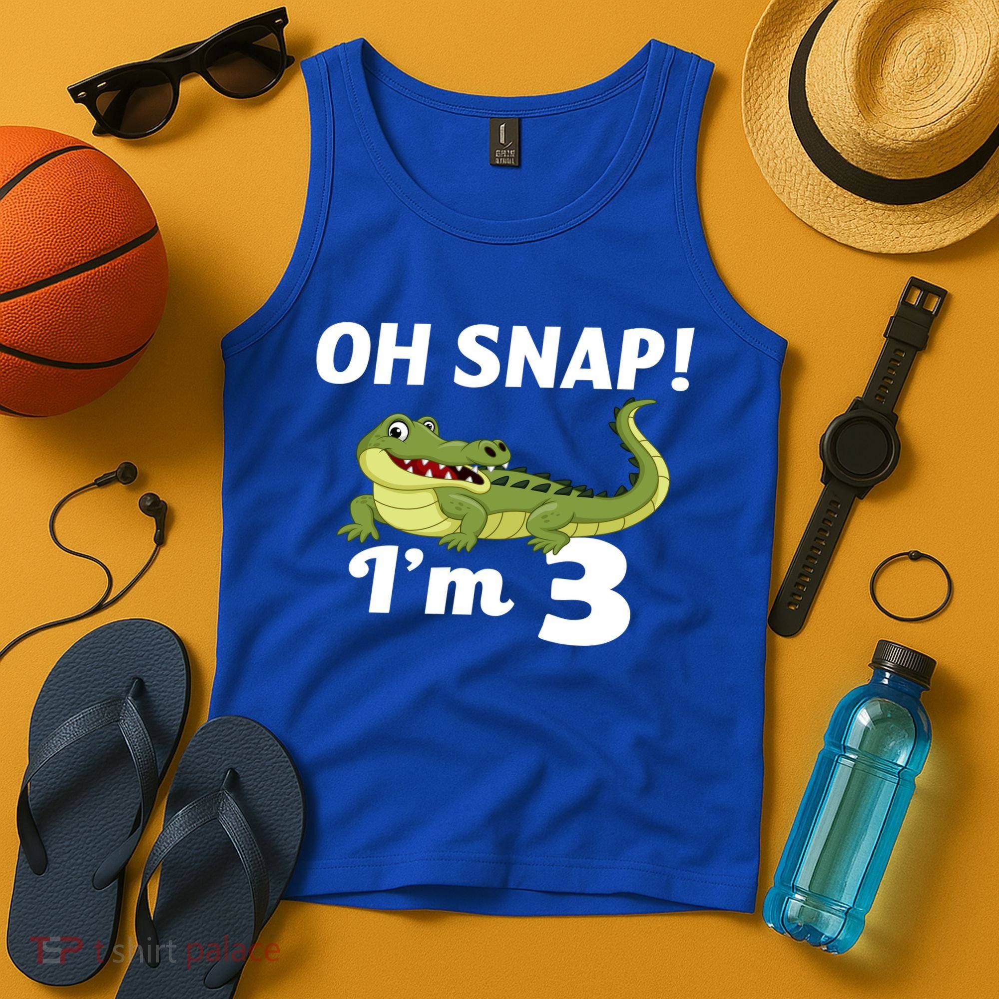 3rd Birthday Oh Snap Im 3 Tank Top