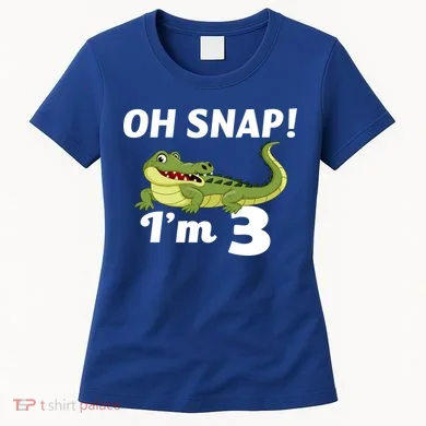 3rd Birthday Oh Snap Im 3 Women's T-Shirt