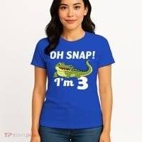 3rd Birthday Oh Snap Im 3 Women's T-Shirt thumb 4