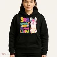 3rd Grade? No Prob Llama Hoodie thumb 5