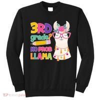 3rd Grade? No Prob Llama Sweatshirt thumb 0