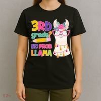 3rd Grade? No Prob Llama T-Shirt thumb 4