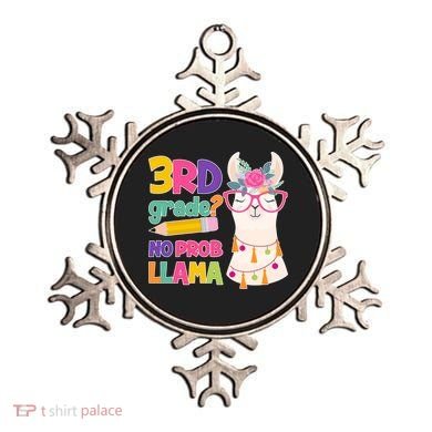 3rd Grade? No Prob Llama Ornament